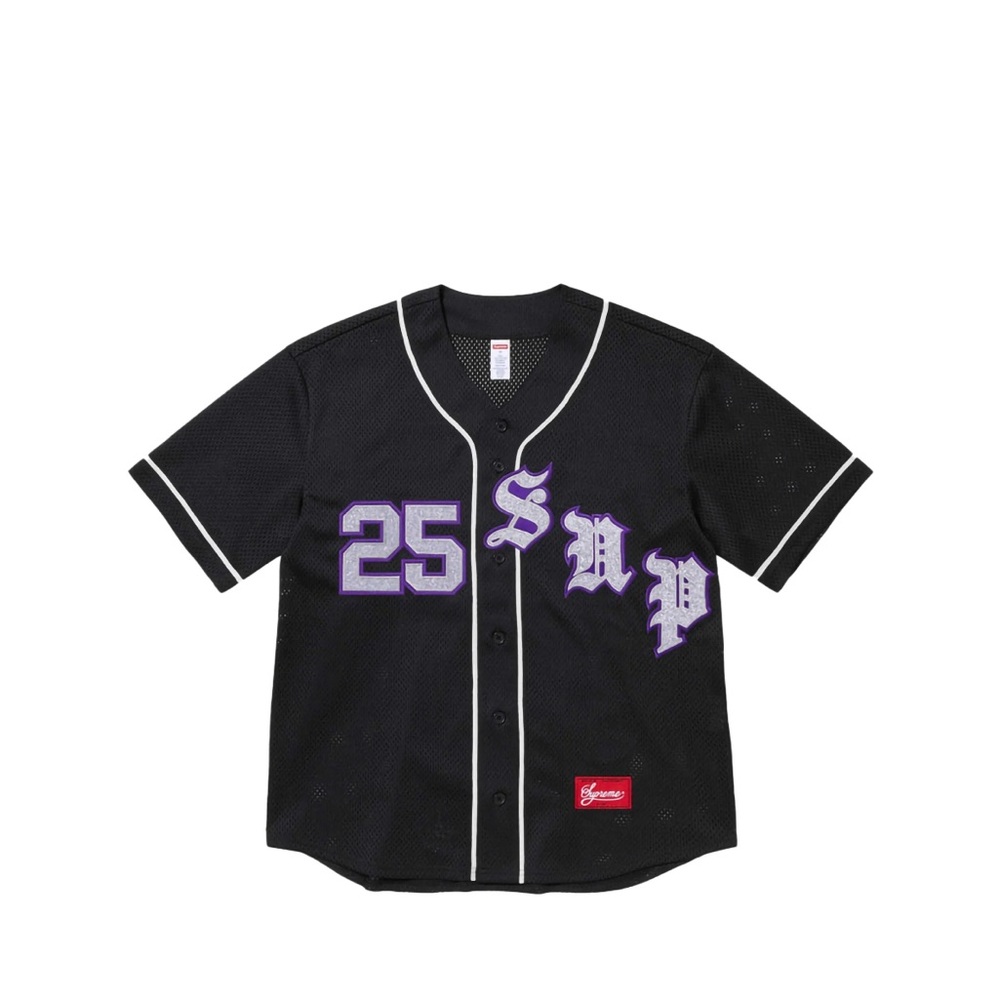 Old English SS-25 baseball jersey